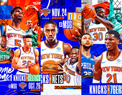 New York Knicks 2019-20 Season Tickets Creative