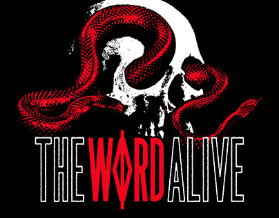 The Word Alive - Snake Tee Concept