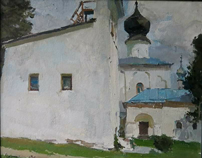 Belfry. Pskov.
50х60 о/c-b 2013