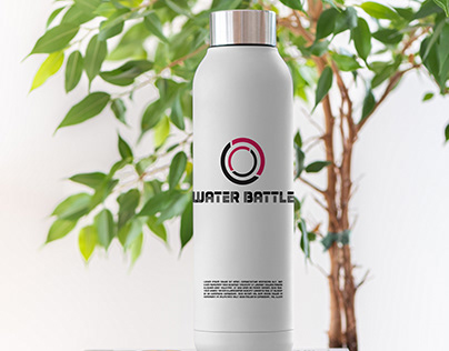 Water Battle Brand Logo Presentation