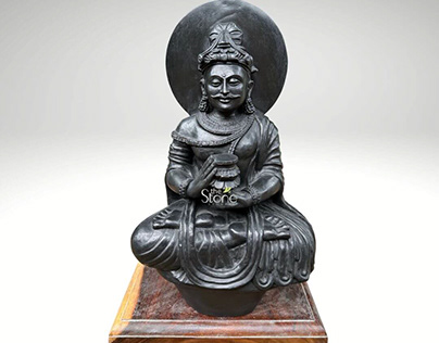 Bodhisattva Meditating Sculpture 2ft