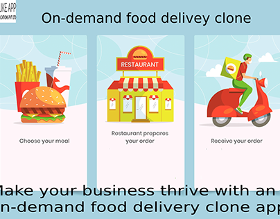 on demand food delivery app