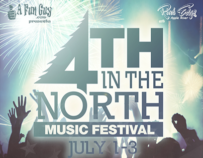 4th In The North Music Festival Flyer
