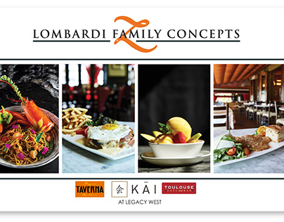 Creative for Lombardi Family Concepts Legacy West Resta