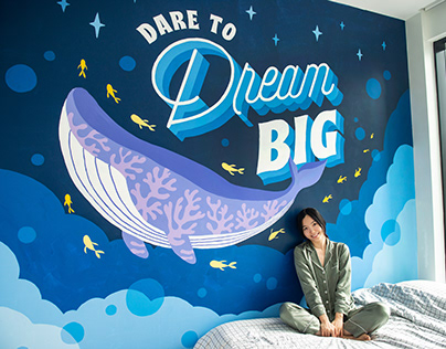 "Dare to Dream Big" Mural