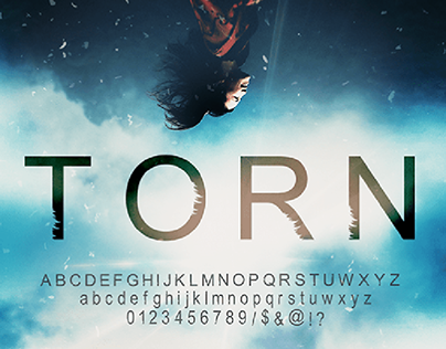 TORN - True Type Font