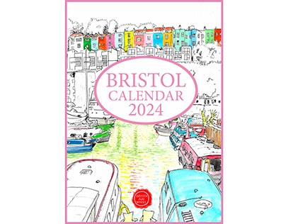 Project thumbnail - Bristol Illustrated Calendar 2024