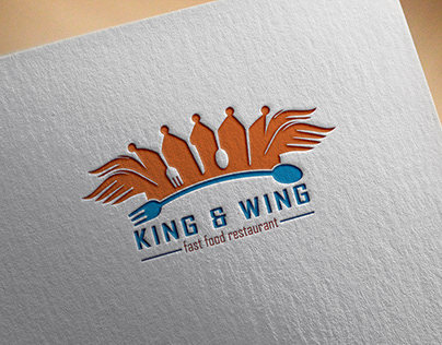 king and wing logo