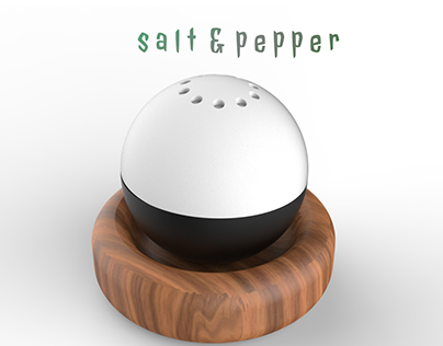 Salt & Pepper-Product Render