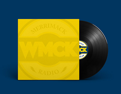 WMCK Merrimack College Radio Identity Design