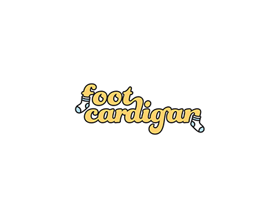Foot Cardigan Wordmark
