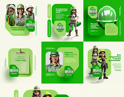 Social Media Abril Verde - Designi