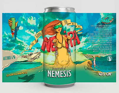 Beer label, NEIPA