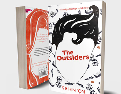 Penguin Book Covers - The Outsiders