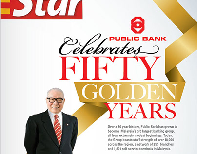 Public Bank Celebrates 50 Golden Years