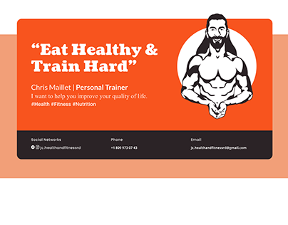 Jc Health Fitness | Visual Identity Design