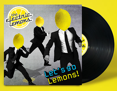 The Electric Lemons - Album Cover and Visual Identity