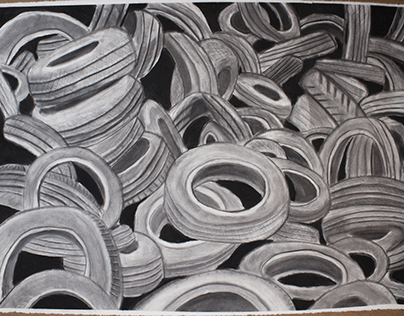 condense Charcoal Drawings (2022-2023)