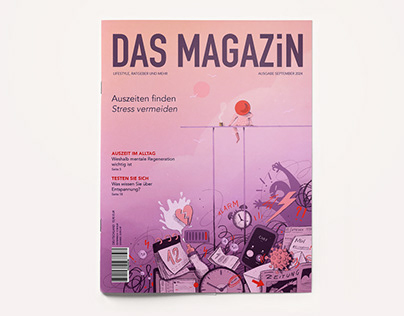 Editorial Cover "Auszeit im Alltag"