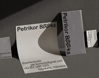 Project thumbnail - PETRIKOR BOOKS - VISUAL IDENTITY