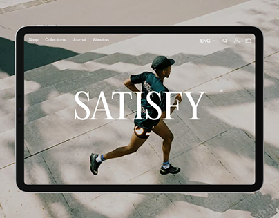 Satisfy | E-commerce Redesign