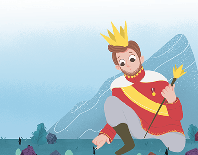 Children's Book | O Rei do Manda e Desmanda