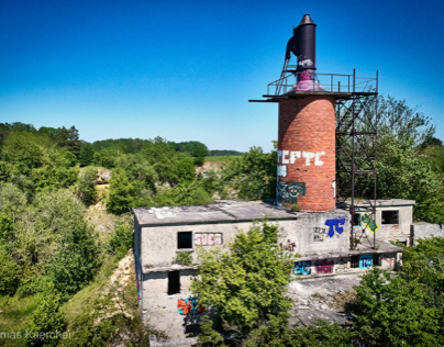 lost place, drone workshop HfK+G Ulm