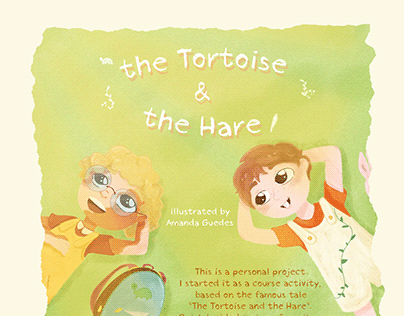 Project thumbnail - The Tortoise & The Hare I Illustration Process