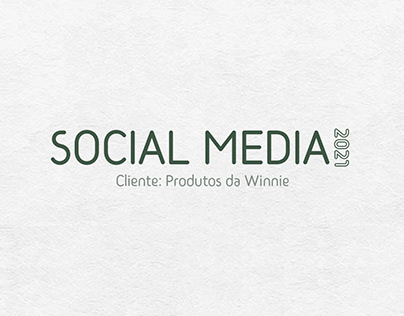 social media - produtos da winnie