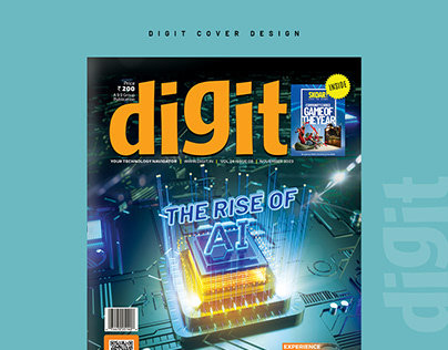 Digit Magazine Cover Design