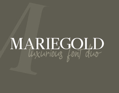 Free Mariegold Font Duo