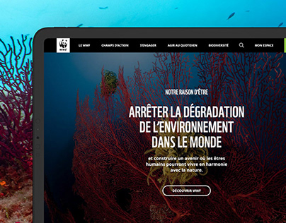 WWF France, vers une expérience de navigation optimale