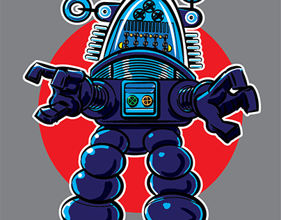 Robby the Robot Chibi Style