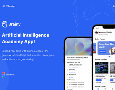 Online courses & learning app with AI
