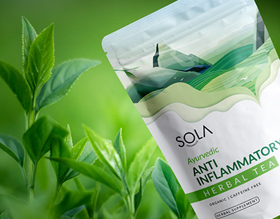 Sola herbal Tea Package Design