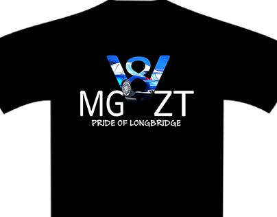 MG ZT V8 T-Shirt design