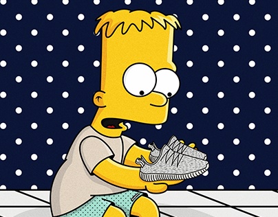  The Simpsons x Yeezy Boost 350