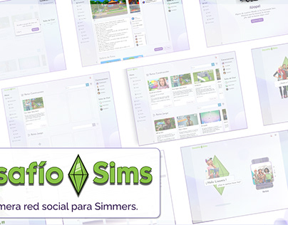 Desafío Sims - La red social para Simmers