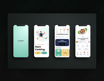 UI RESEARCH - COOKING APP
