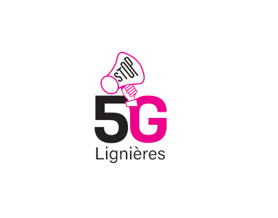 Stop 5G Tower Protect Logo Design