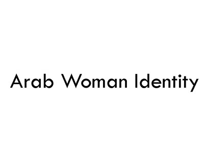 Arab Woman Identity