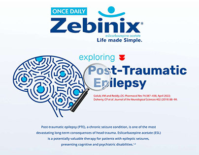 Zebinix Post-Traumatic Epilepsy Infographic