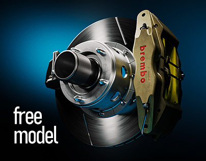 Brembo Racing brakes | Free 3d Model