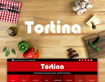 Tortina (Web design )