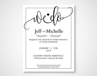 Invitations and Cards