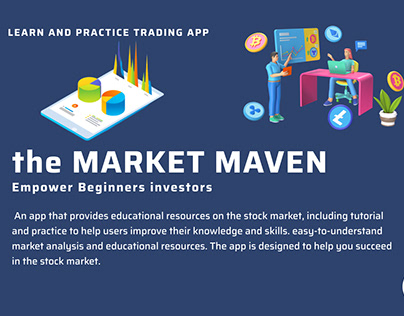 the MARKET MAVEN - learn and practice stocks