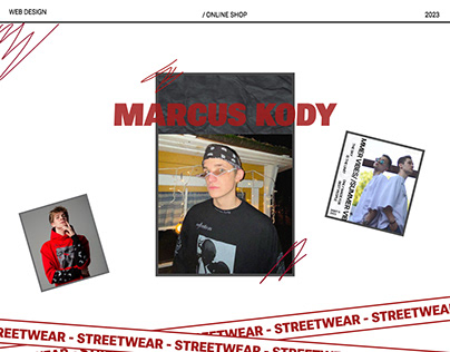 Marcus Kody online store / streetwear