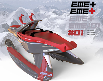 EMME + - Moto de rescatismo para nieve.