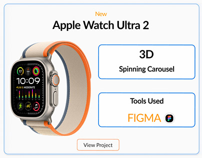 Apple Watch - 3D Spinning Carousel