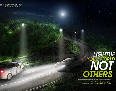 Avoid High Beams. A Thesis Project for NHA.